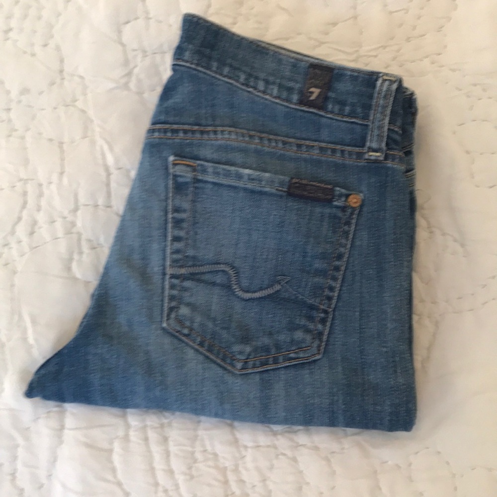 7 For All Mankind Gwenevere Skinny Jeans Size 26